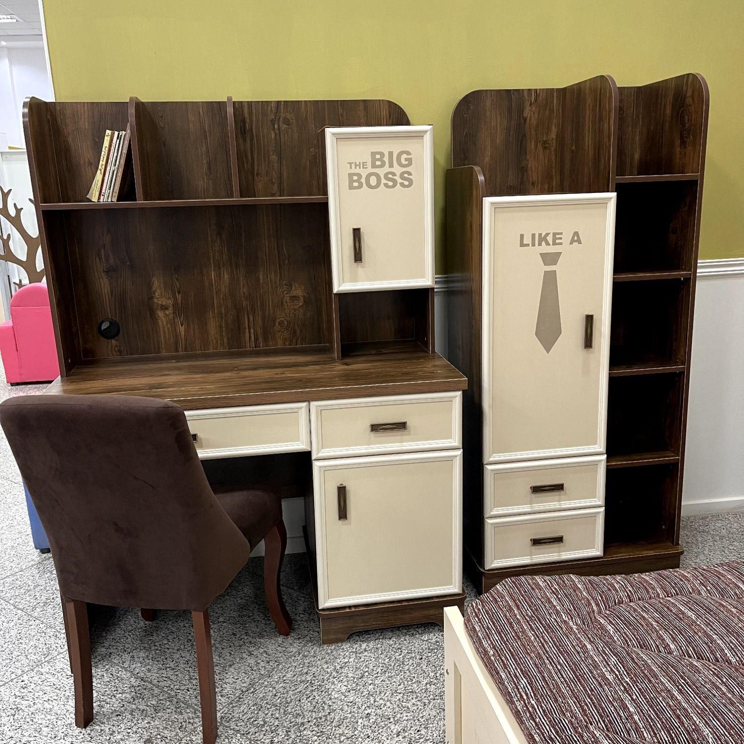 سرویس خواب نوجوان بیگ باس|تخت و سرویس خواب|کرمان, |دیوار