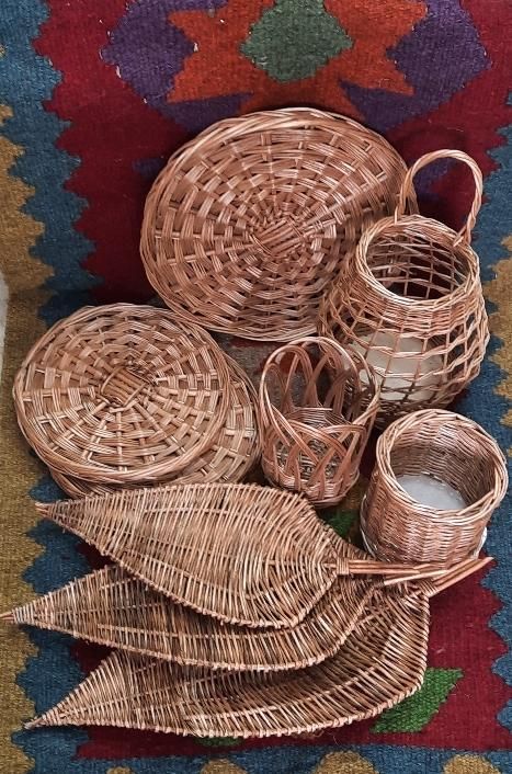 سبد دیوارکوب مروار|صنایع دستی و سایر لوازم تزئینی|رشت, هلال احمر|دیوار