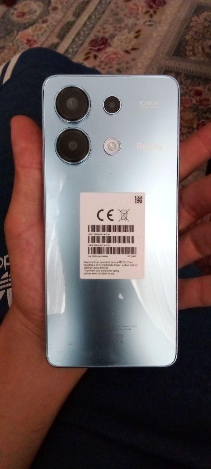شیائومی Redmi Note 13 با حافظهٔ ۲۵۶ گیگابایت|موبایل|مشهد, کوی سیدی|دیوار