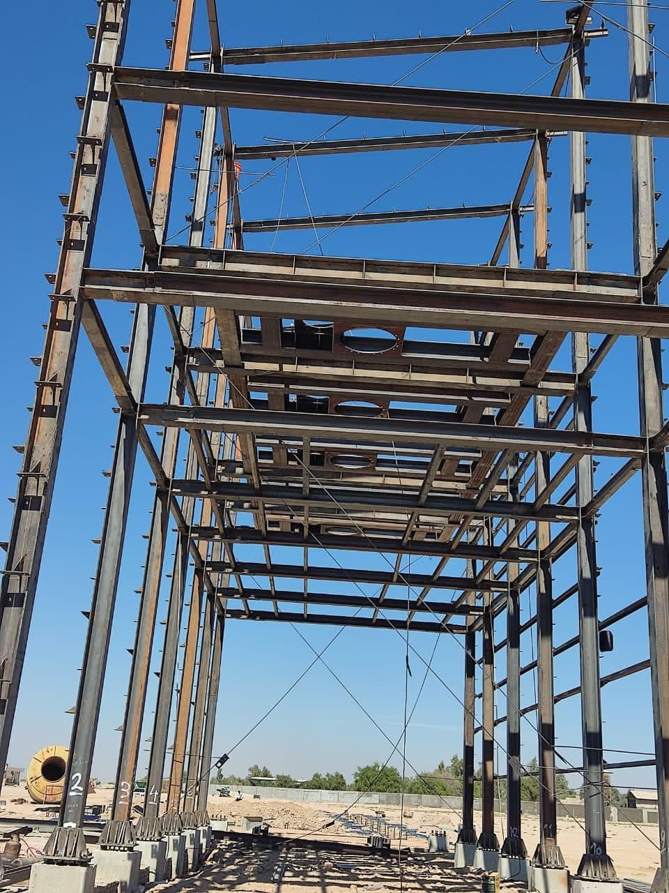 جوشکاری اسکلت فلزی ،شاب بندی،والپست،سازه نگهبان|خدمات پیشه و مهارت|دزفول, |دیوار