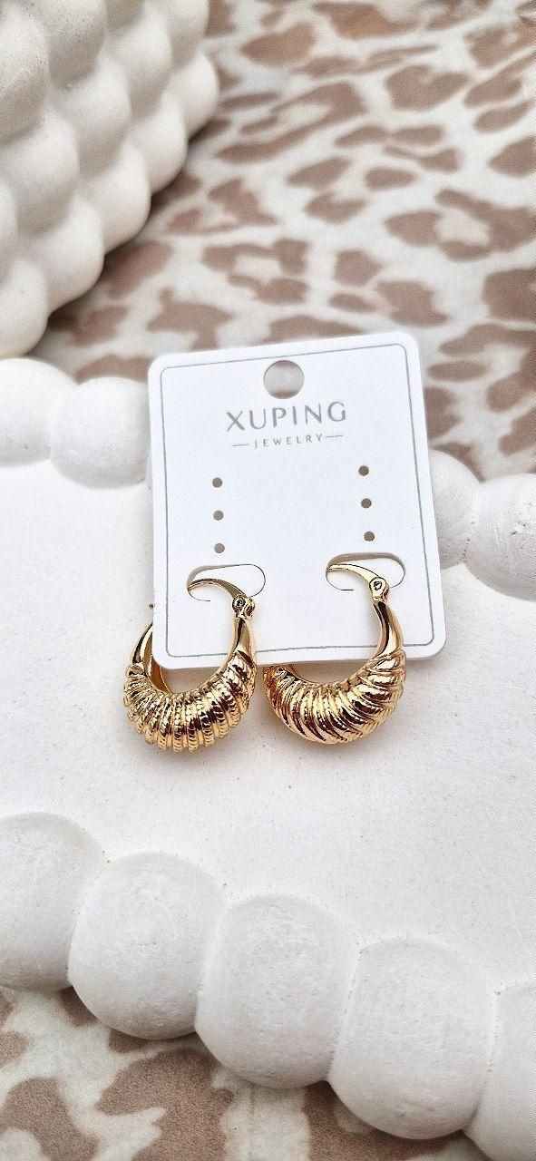 انواع گوشواره های مارک اصلی ژوپینگ با طلا مونمیزنه|بدلیجات|مشهد, طلاب|دیوار