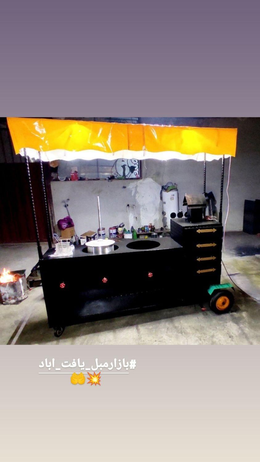 کمپر کافه کانکس فست فود تراک|کافیشاپ و رستوران|قائمشهر, |دیوار