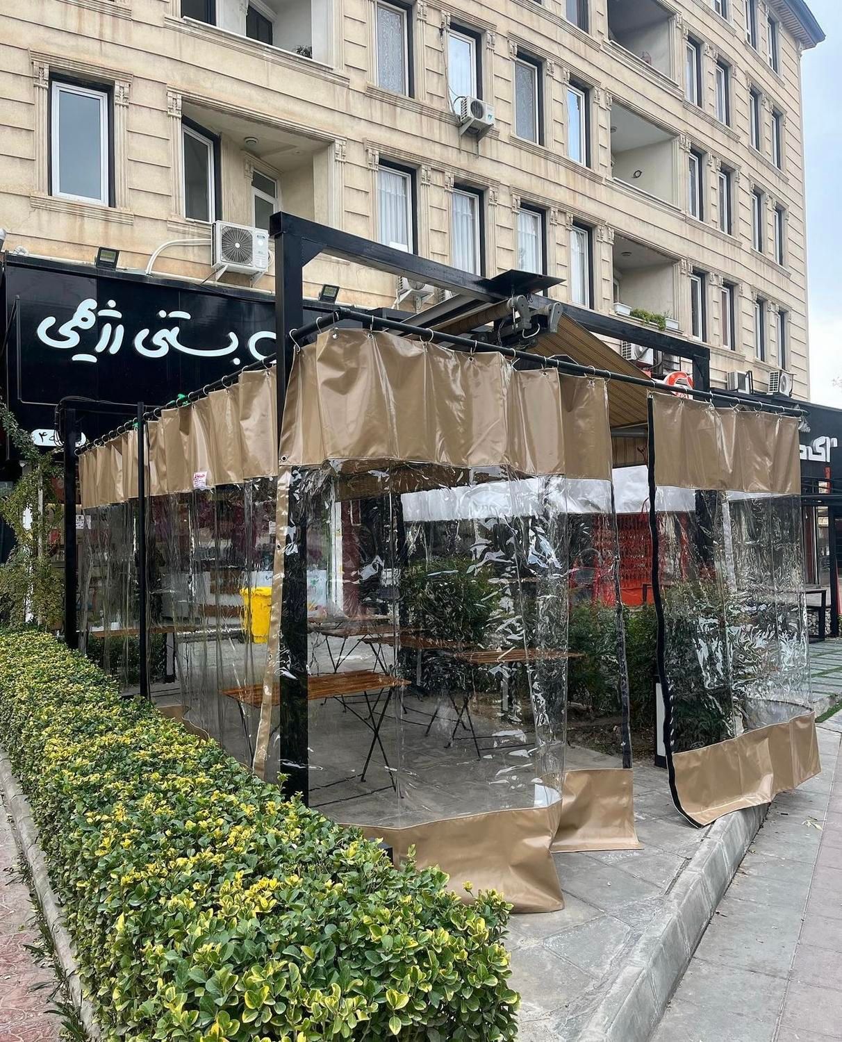 پرده طلق شیشه ای/ پرده مگنتی فول مگنت/پرده آهن ربا|پرده، رانر، رومیزی|شیراز, سیاه سنگ|دیوار