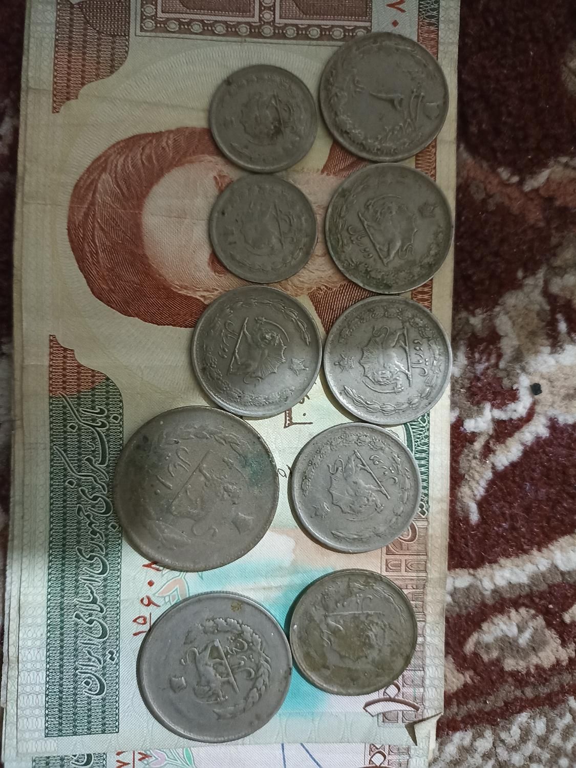 سکه پهلوی و جمهوری کلکسیونی|کلکسیون سکه، تمبر، اسکناس|رشت, حومه رشت|دیوار