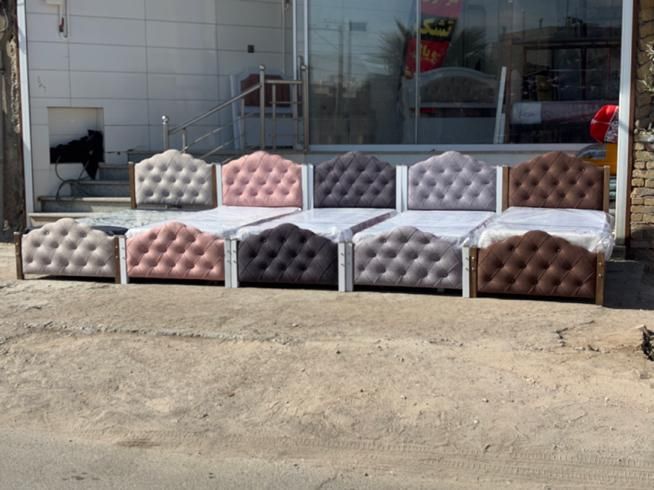 تخت خواب یکنفره/دونفره طرح چستر سرای خواب آداک|تخت و سرویس خواب|یزد, |دیوار