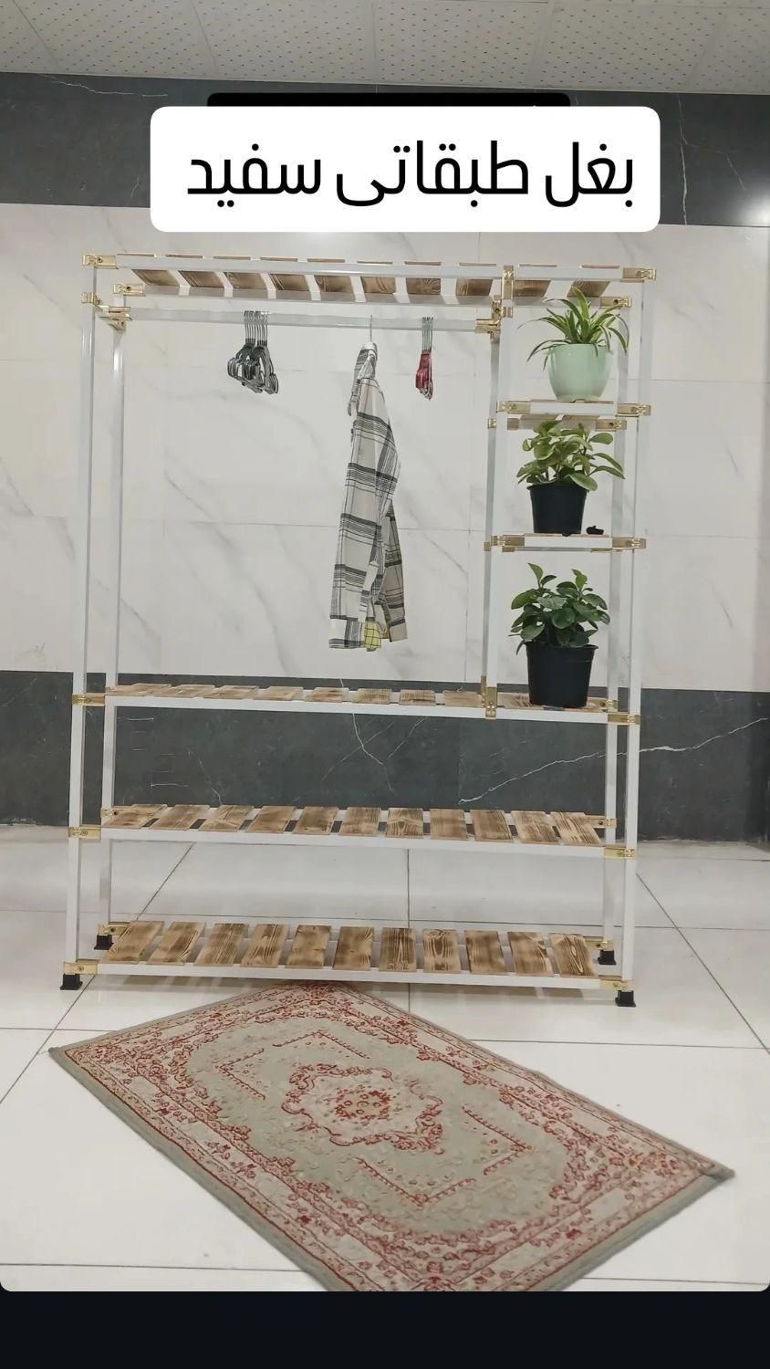 رگال سفارشی سفید تکنوفلز|جاکفشی، کمد، دراور|رشت, کوی حسینی|دیوار