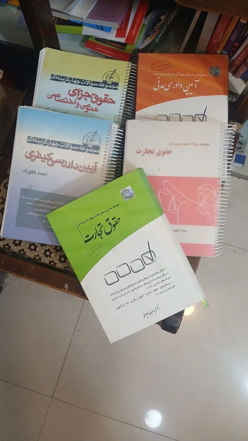 کتابهای ازمون وکالت وقضاوت|کتاب و مجله آموزشی|مشهد, جنت|دیوار