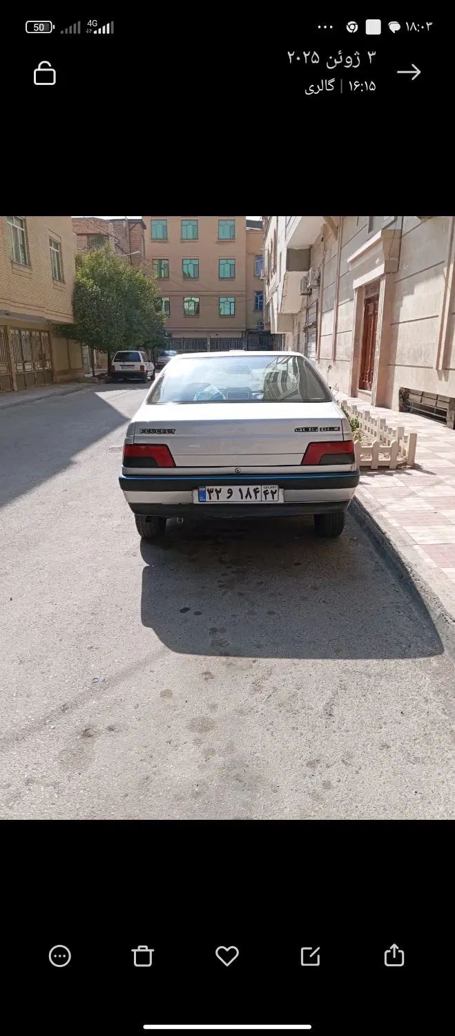 پژو 405 GLX - دوگانه سوز ۱۳۹۸|خودرو سواری و وانت|مشهد, امامیه (شهرک غرب)|دیوار
