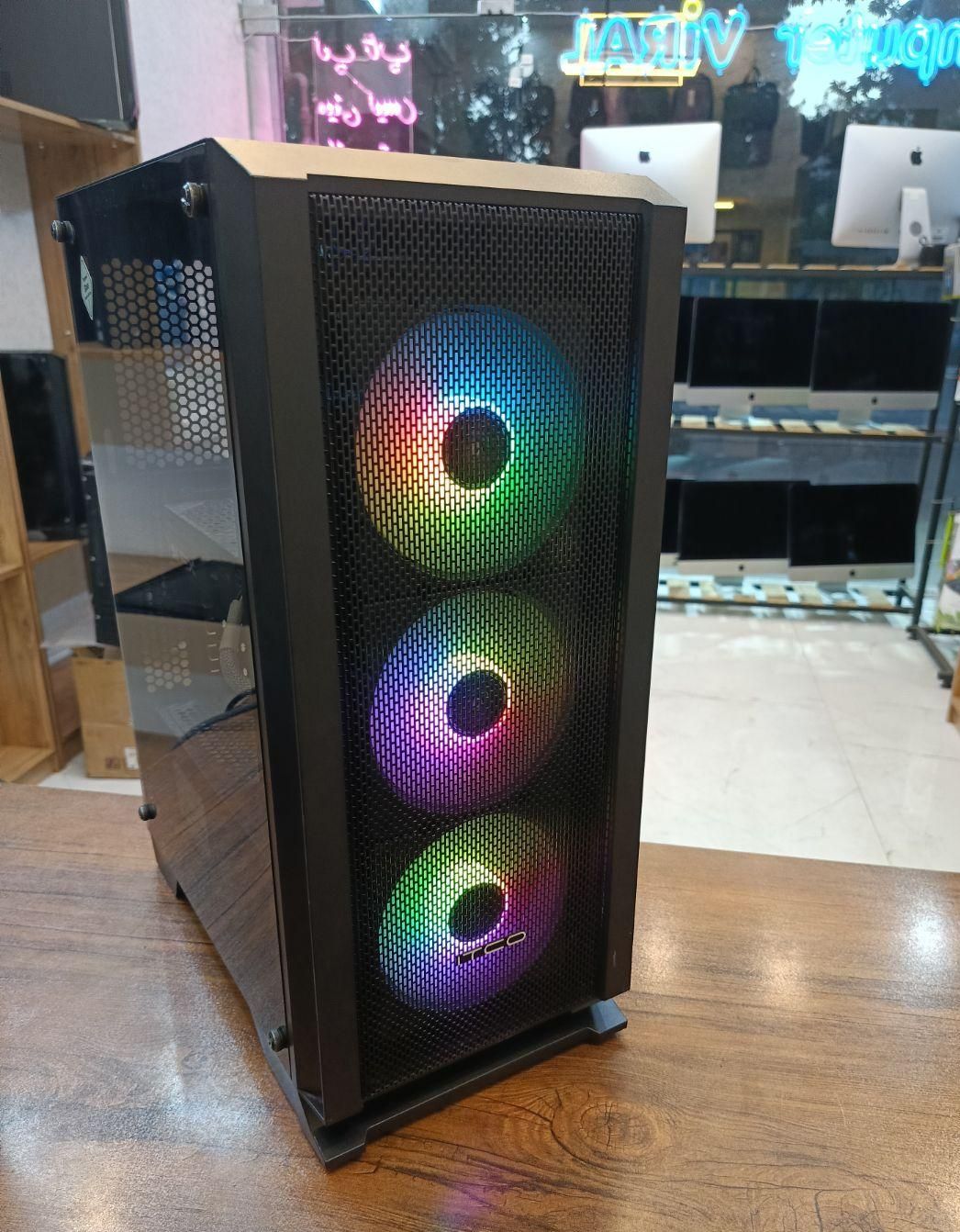 کیس کامپیوتر گیمینگ i5 7500 رم16 گرافیک8گیگ هاردM2|رایانه رومیزی|مشهد, گوهرشاد|دیوار