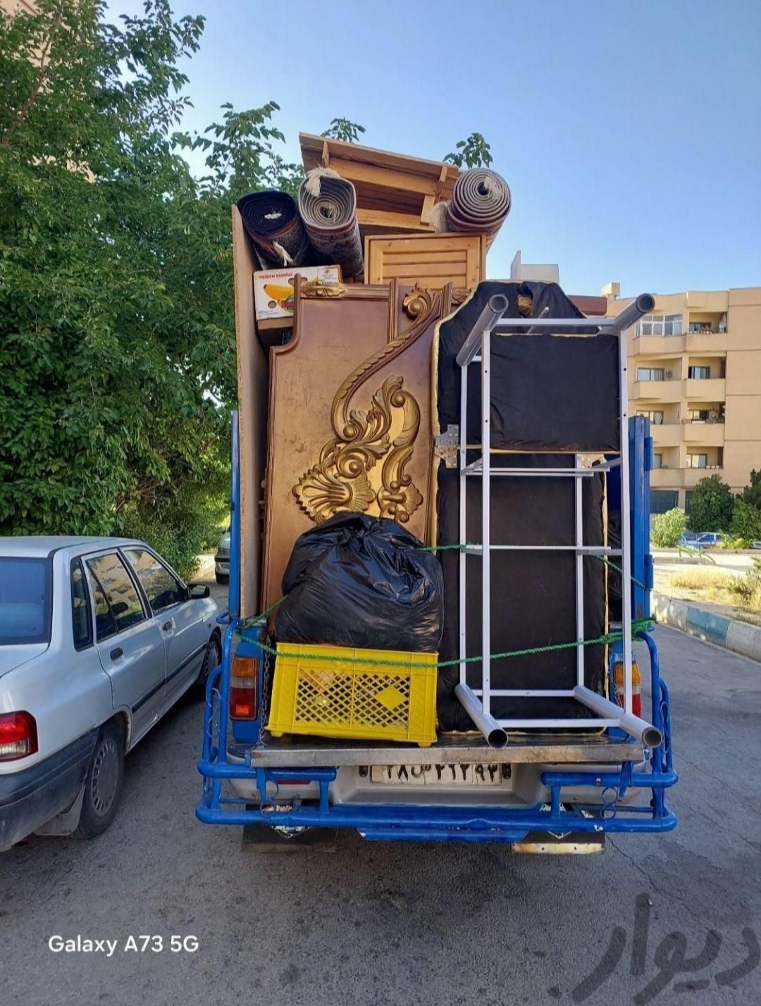 حمل بار اثاث منزل وانت و نیسان با بیمه و بارنامه|خدمات حمل و نقل|همدان, |دیوار