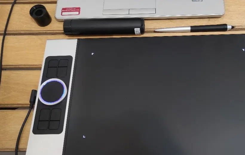قلم نوری/تبلت گرافیکی درحد نو xp pen deco pro M|قطعات و لوازم جانبی رایانه|تهران, بهارستان|دیوار