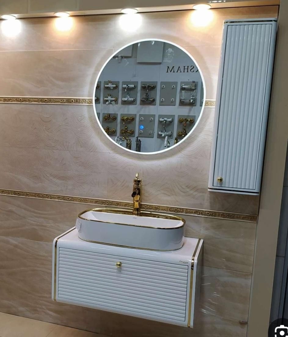 روشویی طوسی خم / روشویی pvc ضد آب|لوازم سرویس بهداشتی|اراک, |دیوار