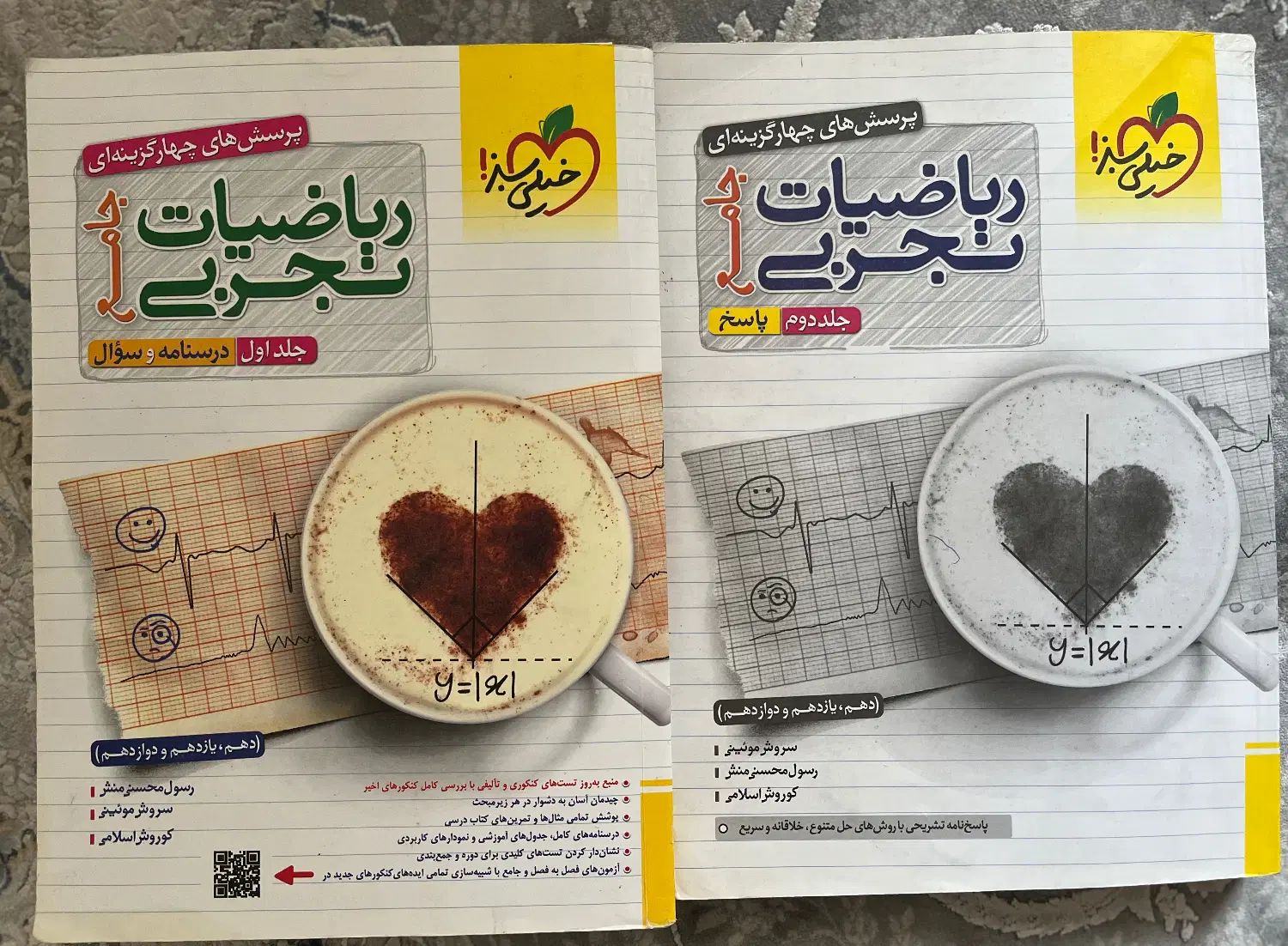 ریاضی جامع خیلی سبز تجربی ( جلد سوال و پاسخ)|کتاب و مجله آموزشی|تهران, نیروی هوایی (پیروزی)|دیوار