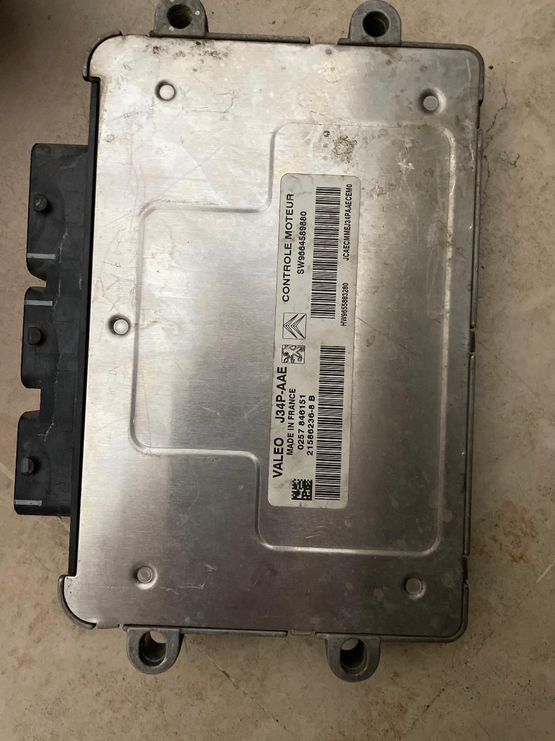 Ecu 206- tu3 -j34 -valeo|قطعات یدکی و لوازم جانبی|تهران, سعادت‌آباد|دیوار