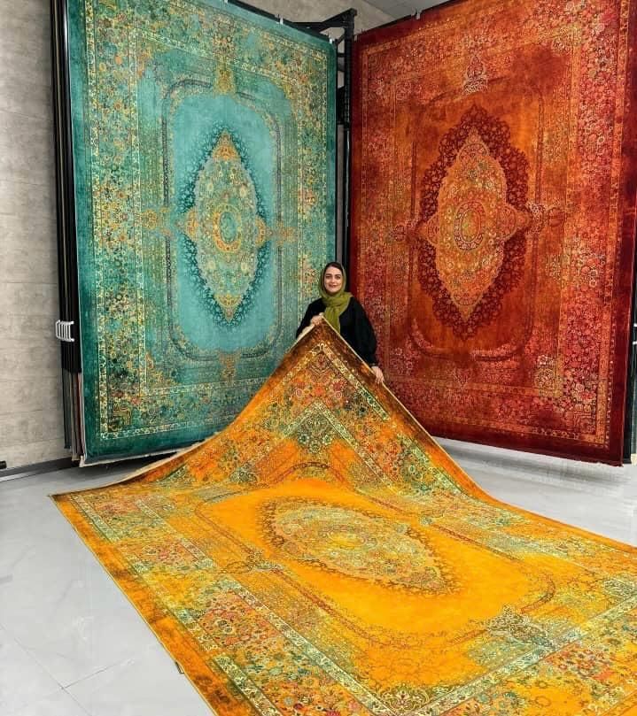 فرش کهنه نما 1000شانه hcpاصل|فرش|شیراز, عادل آباد|دیوار