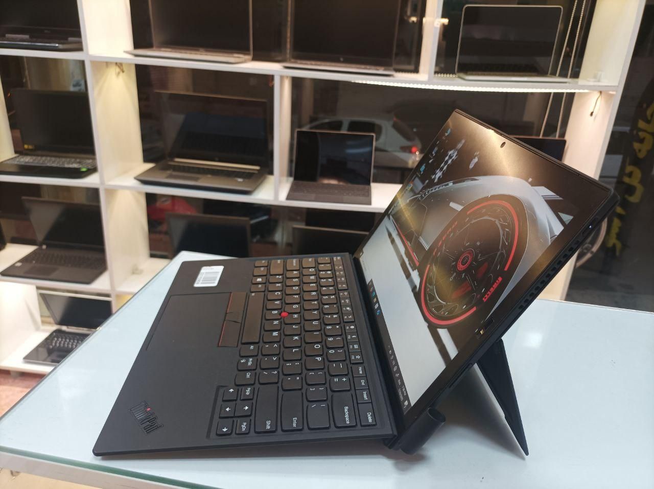 لپ تاپ لمسی  جداشو lenovo x1       فروش اقساطی|رایانه همراه|سمنان, |دیوار