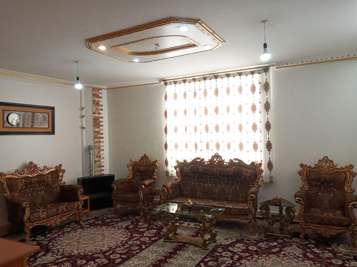 مبل سلطنتی ۷ نفره|مبلمان خانگی و میز عسلی|ازنا, |دیوار