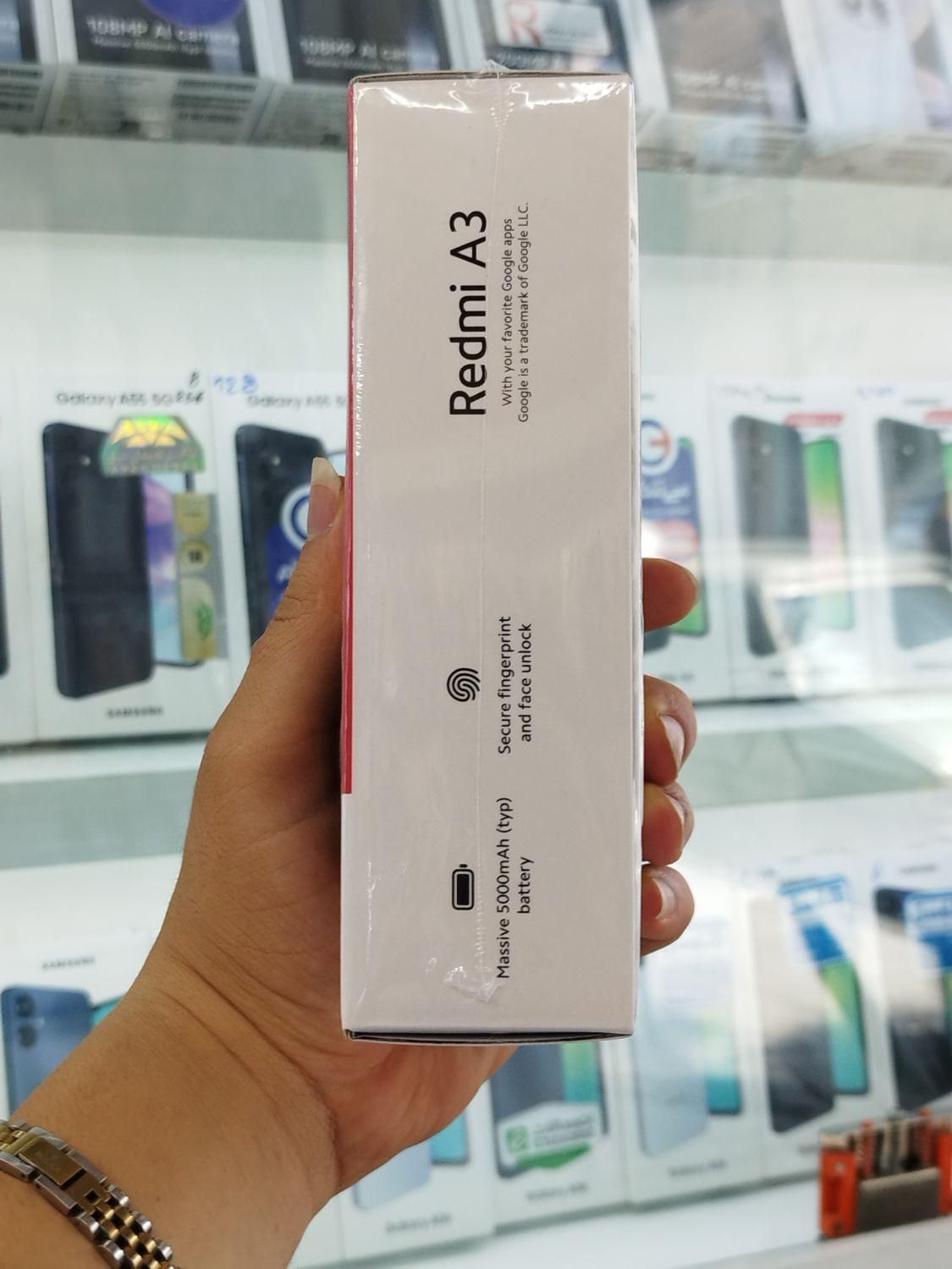 چکی شیائومی redmi a3 با حافظهٔ ۱۲۸ گیگابایت چکی|موبایل|مشهد, هفده شهریور|دیوار