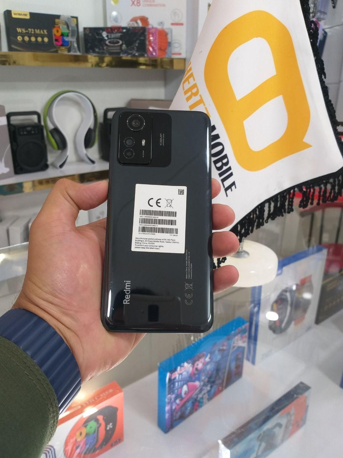 شیائومی Redmi Note 12S با حافظهٔ ۲۵۶ گیگابایت|موبایل|سبزوار, قصبه اب یمین|دیوار