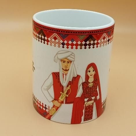 ماگ سرامیکی با طرح بلوچی|ظروف سرو و پذیرایی|سراوان, |دیوار