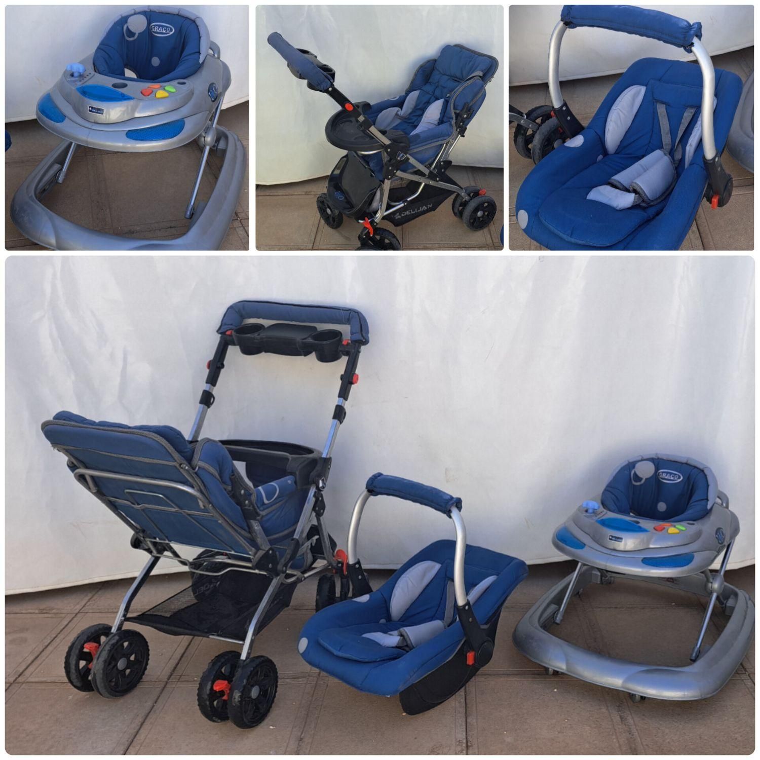 فروش کالسکه. روروئک . کریر|کالسکه و لوازم جانبی|گناباد, |دیوار