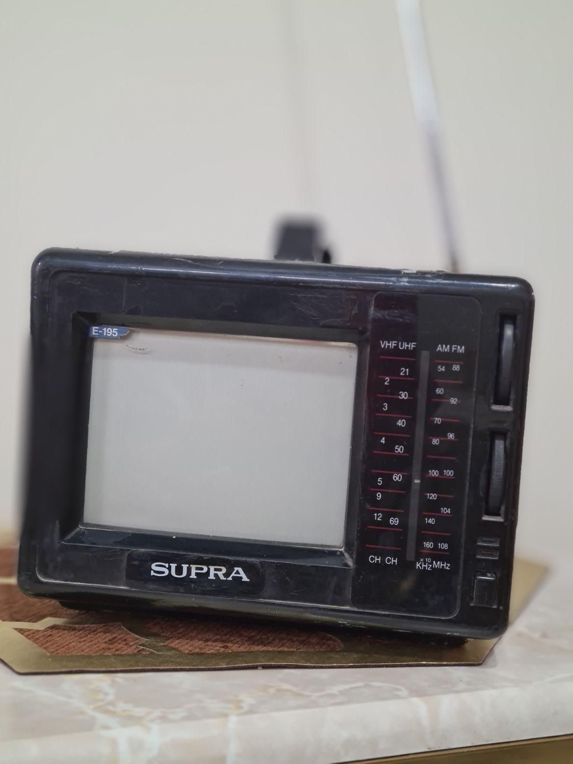 تلویزیون ۵ اینچ سوپرا (رنگی )|تلویزیون و پروژکتور|تهران, اتابک|دیوار