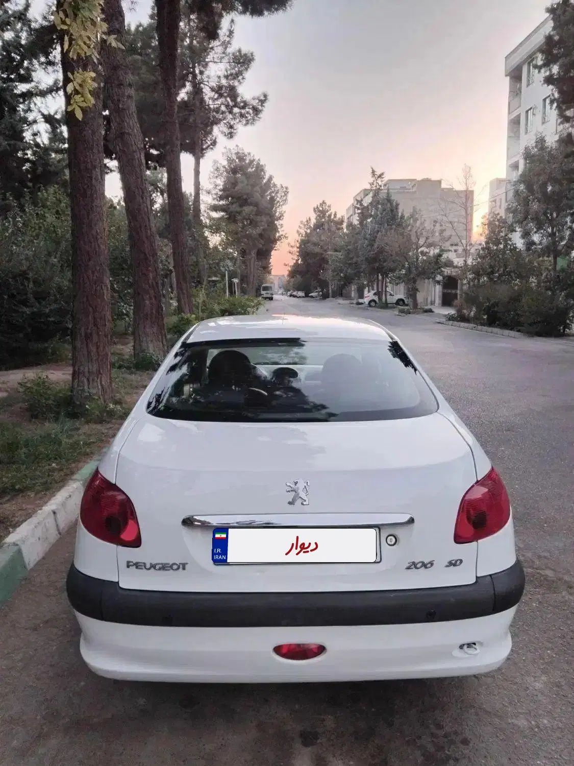 206 SD مدل 94|خودرو سواری و وانت|کرج, مصباح|دیوار