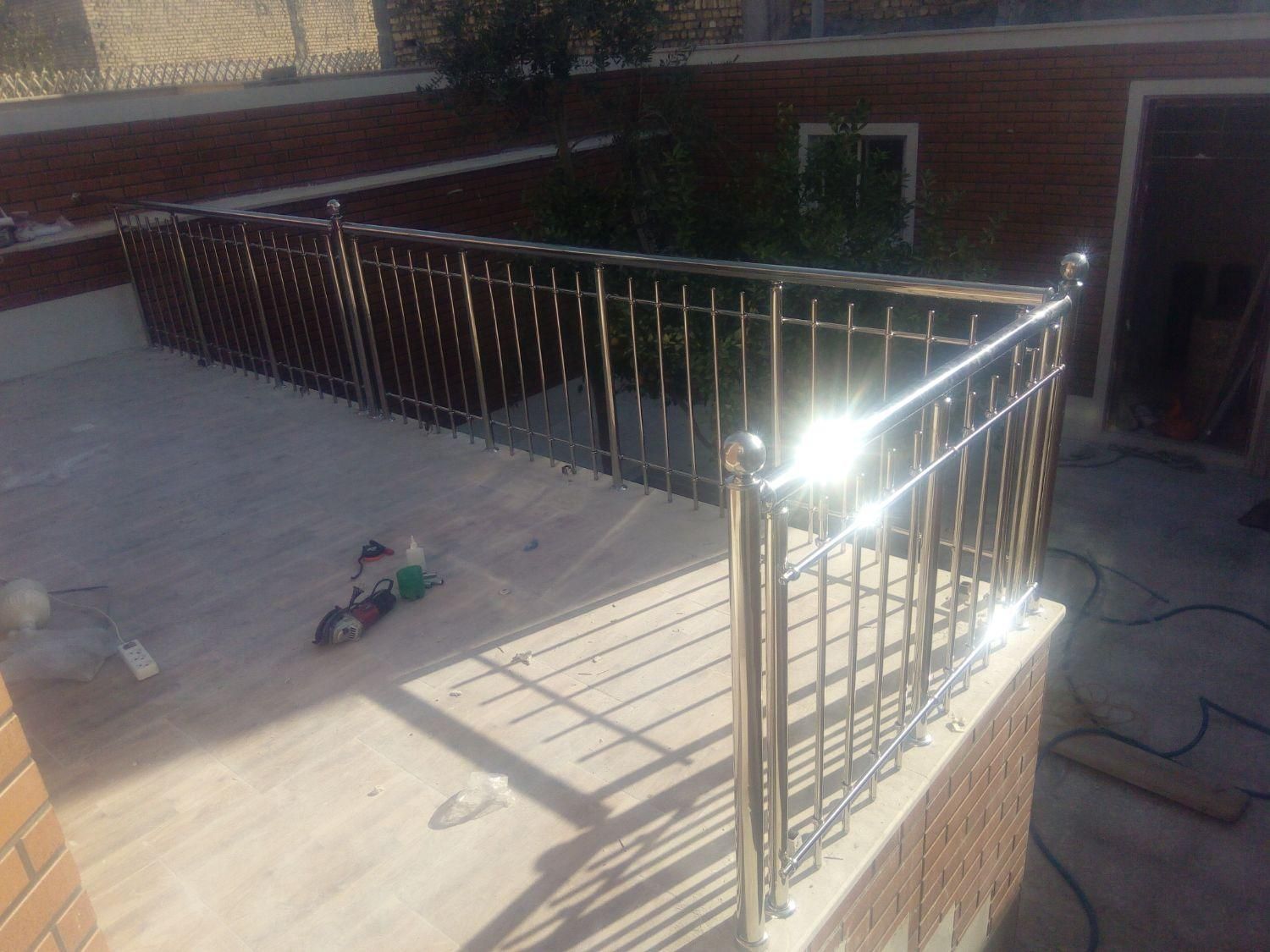 نرده استیل پرداخت آسان|خدمات پیشه و مهارت|کاشان, شهرک صنعتی کویر|دیوار