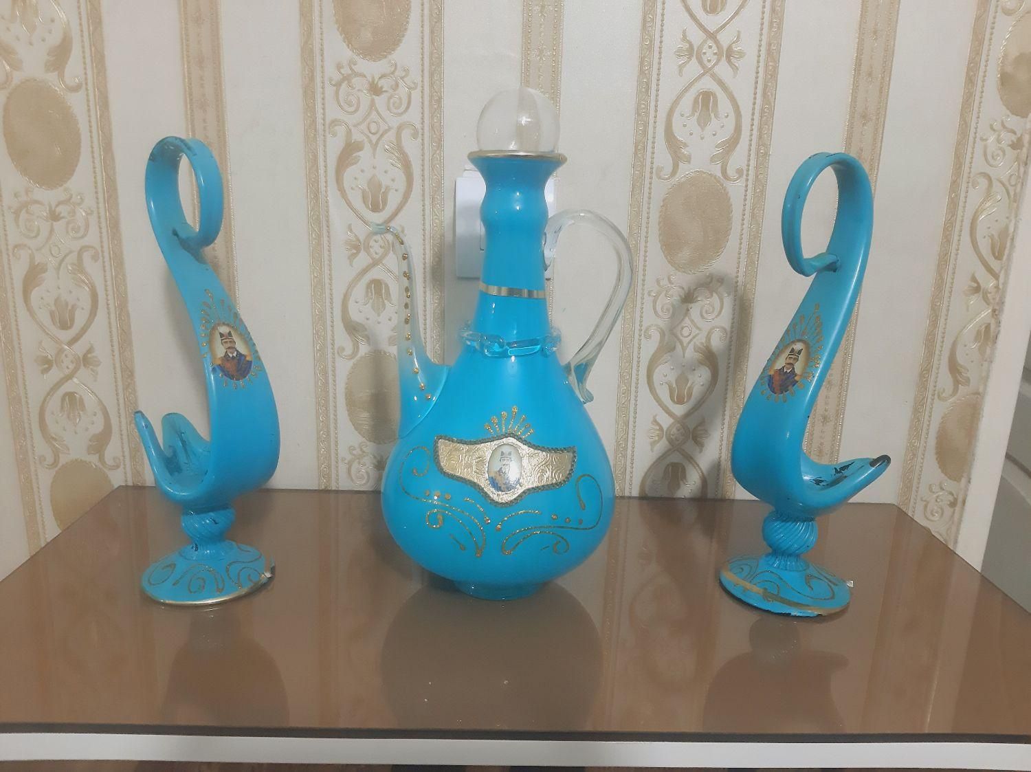 گلاب پاش و شمعدان شاه عباسی|صنایع دستی و سایر لوازم تزئینی|تهران, شمیران‌نو|دیوار