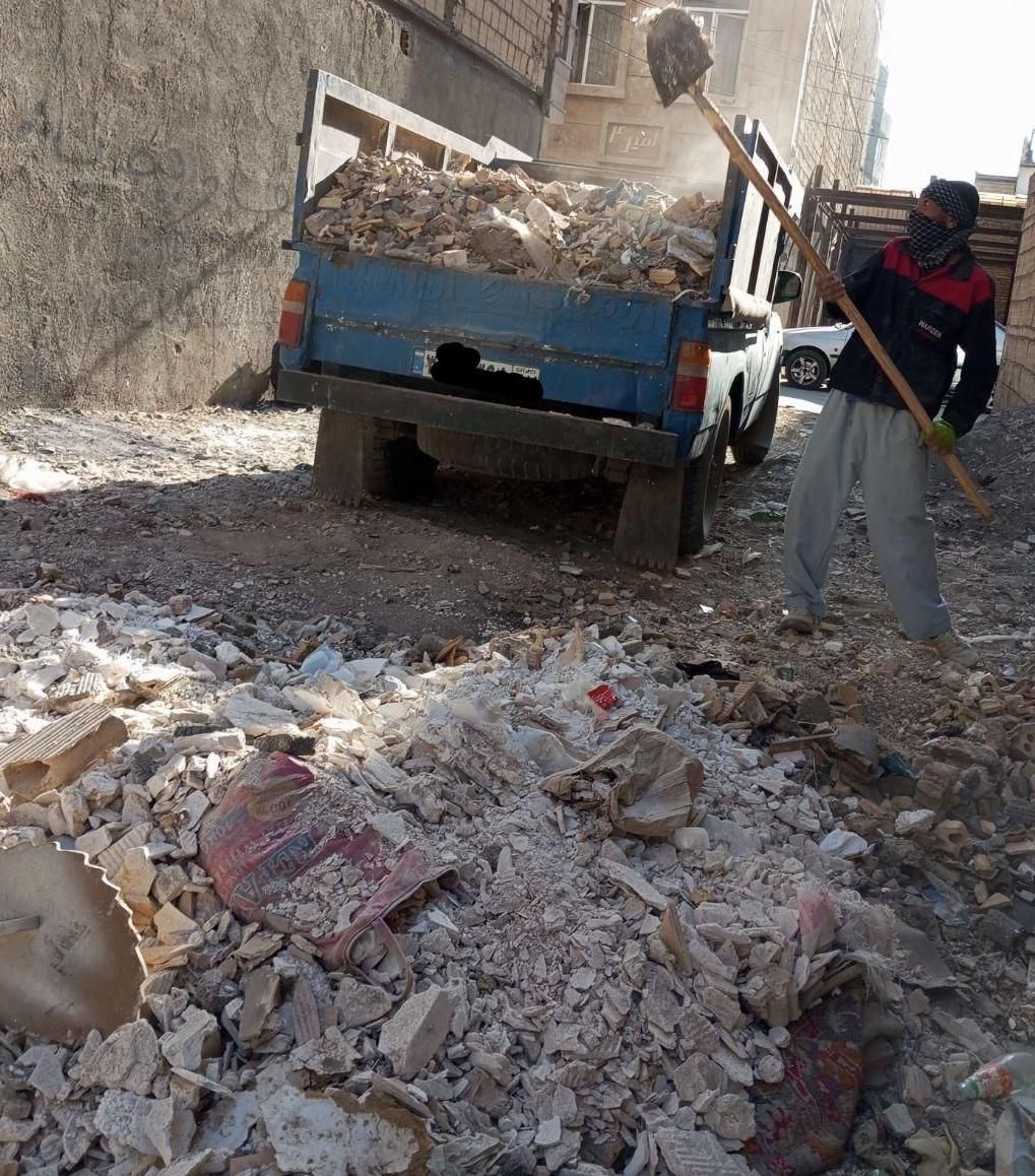 حمل خاک نخاله مصالح ساختمانی باربری نیسان کمپرسی|خدمات حمل و نقل|مشهد, شهرک رازی (شهرک غرب)|دیوار