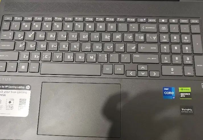 لپتاپ گیمینگ hp victus16|رایانه همراه|شهرکرد, |دیوار
