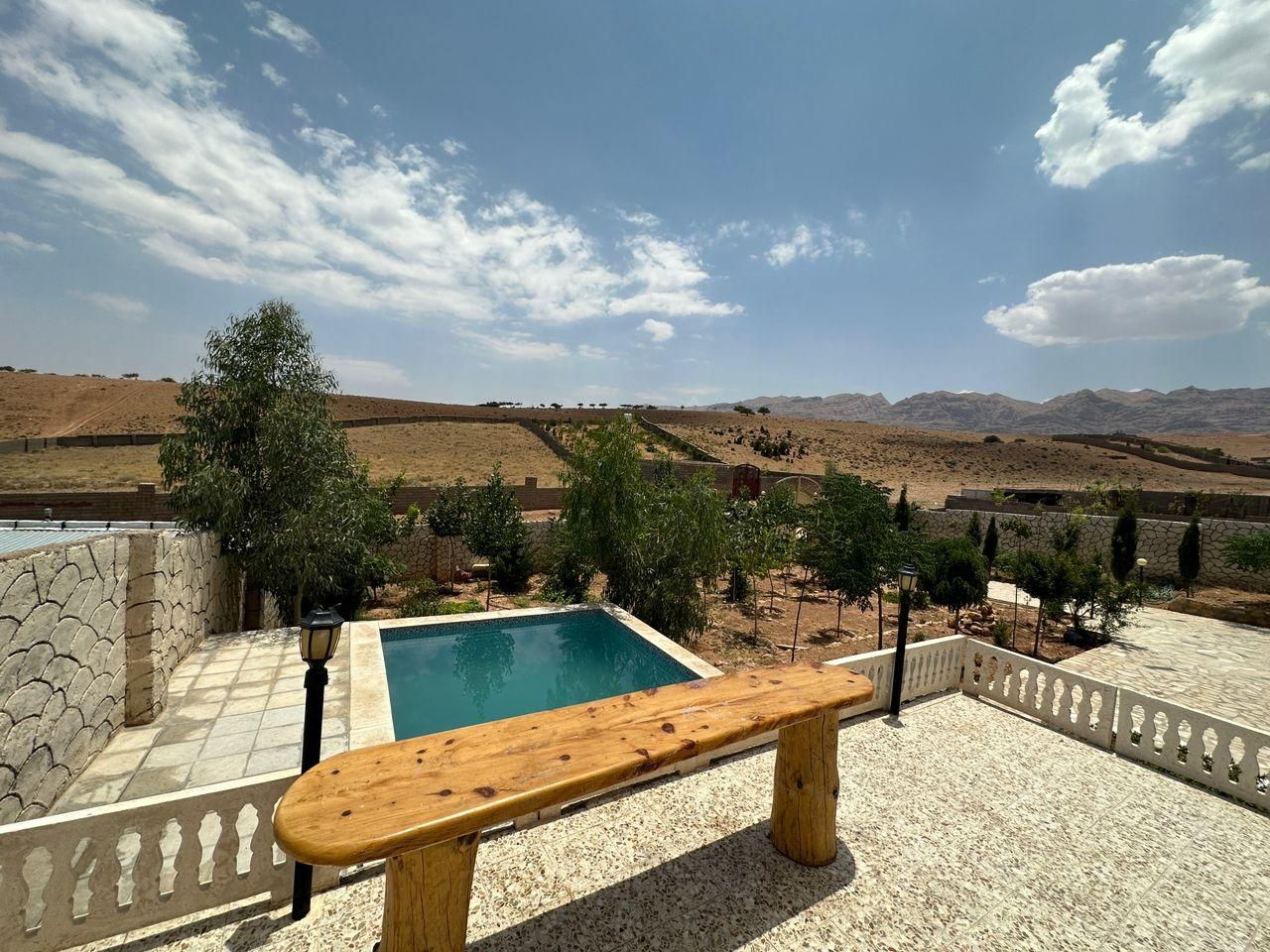 باغ و سالن تولد همراه با استخر واقع در گویم 606|اجارهٔ کوتاهمدت ویلا و باغ|شیراز, باغشهر قصر سبز|دیوار