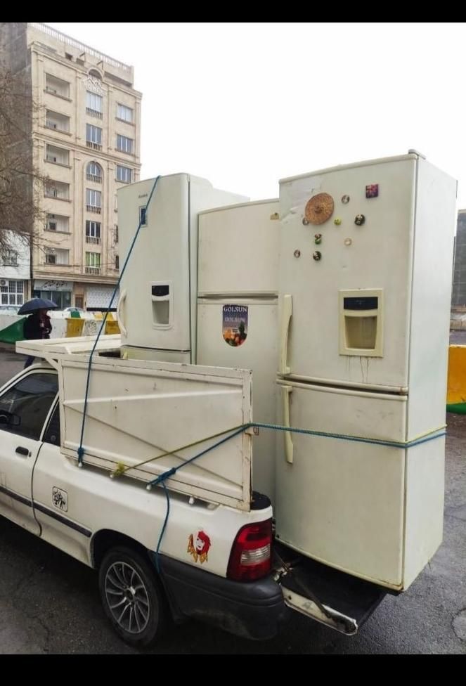 خریدار یخچال تعمیری خراب از در خونه|یخچال و فریزر|شیراز, کوزه گری|دیوار