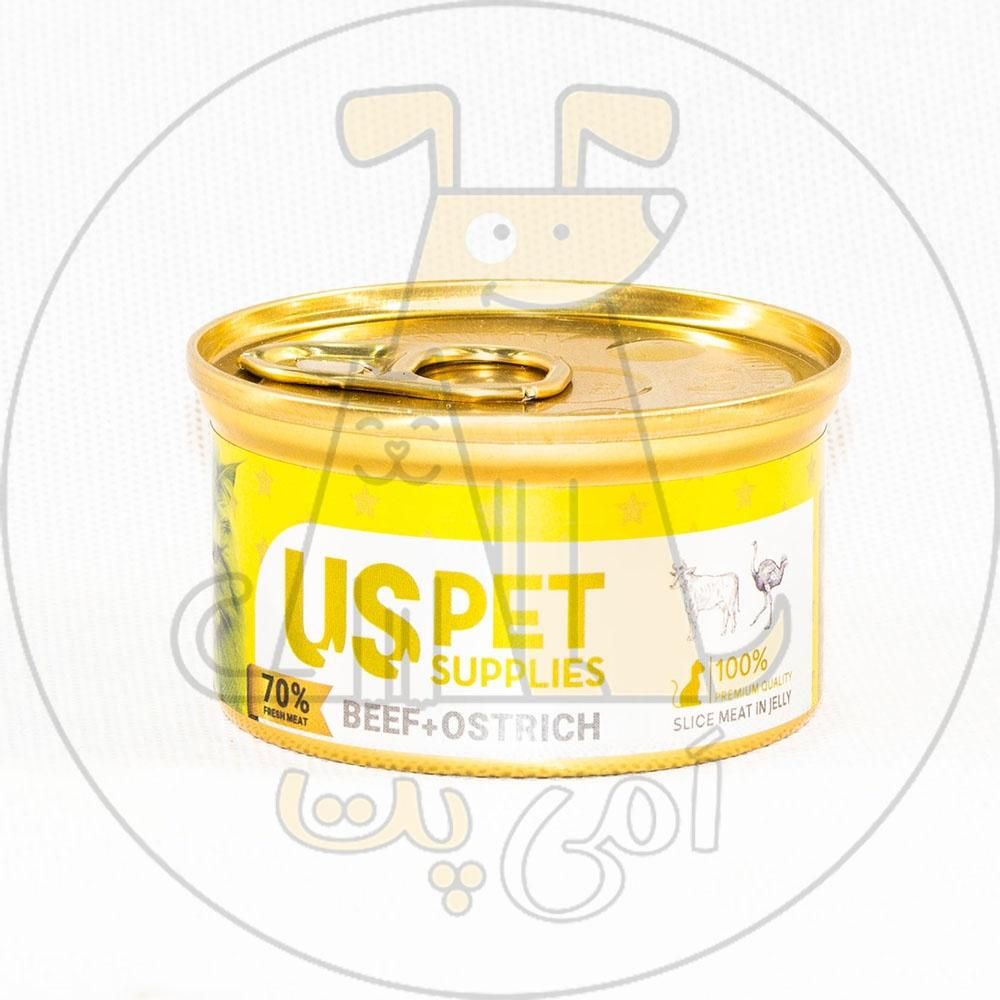 کنسرو نچرال یو اس پت USPET  وارداتی مخصوص گربه|لوازم جانبی حیوانات|رشت, دیلمان|دیوار