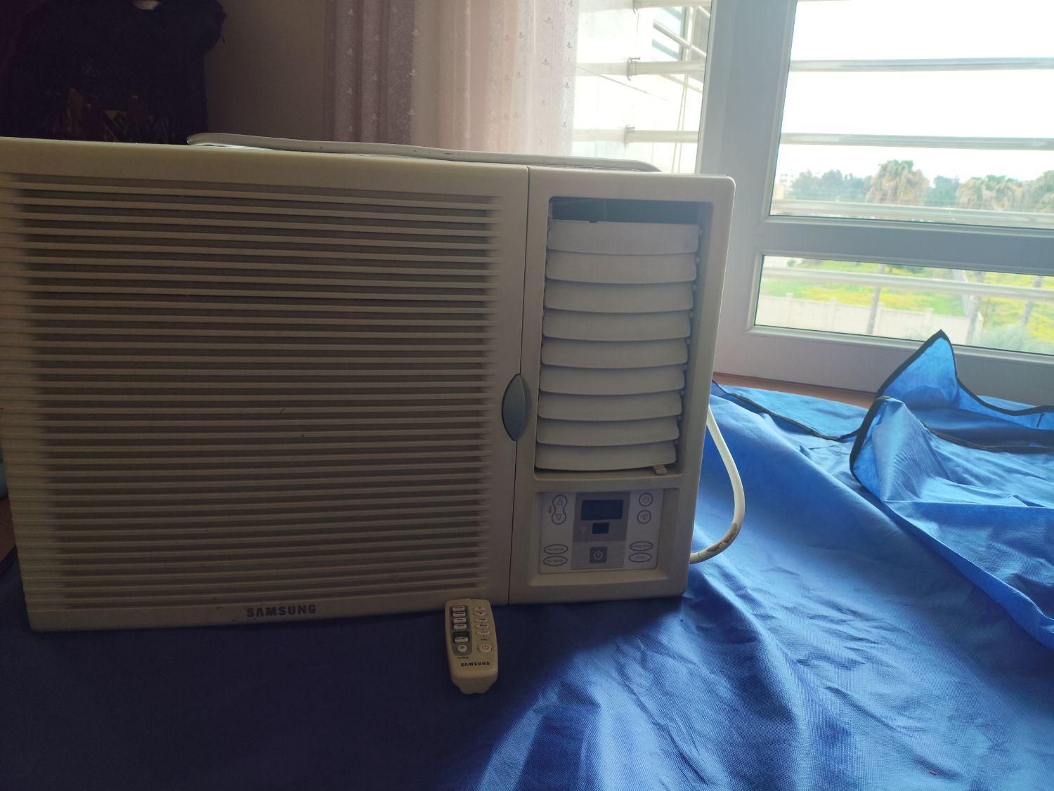 کولر دیواری سامسونگ کنترل دار در حد نو|کولر گازی و فنکوئل|گنبد کاووس, |دیوار