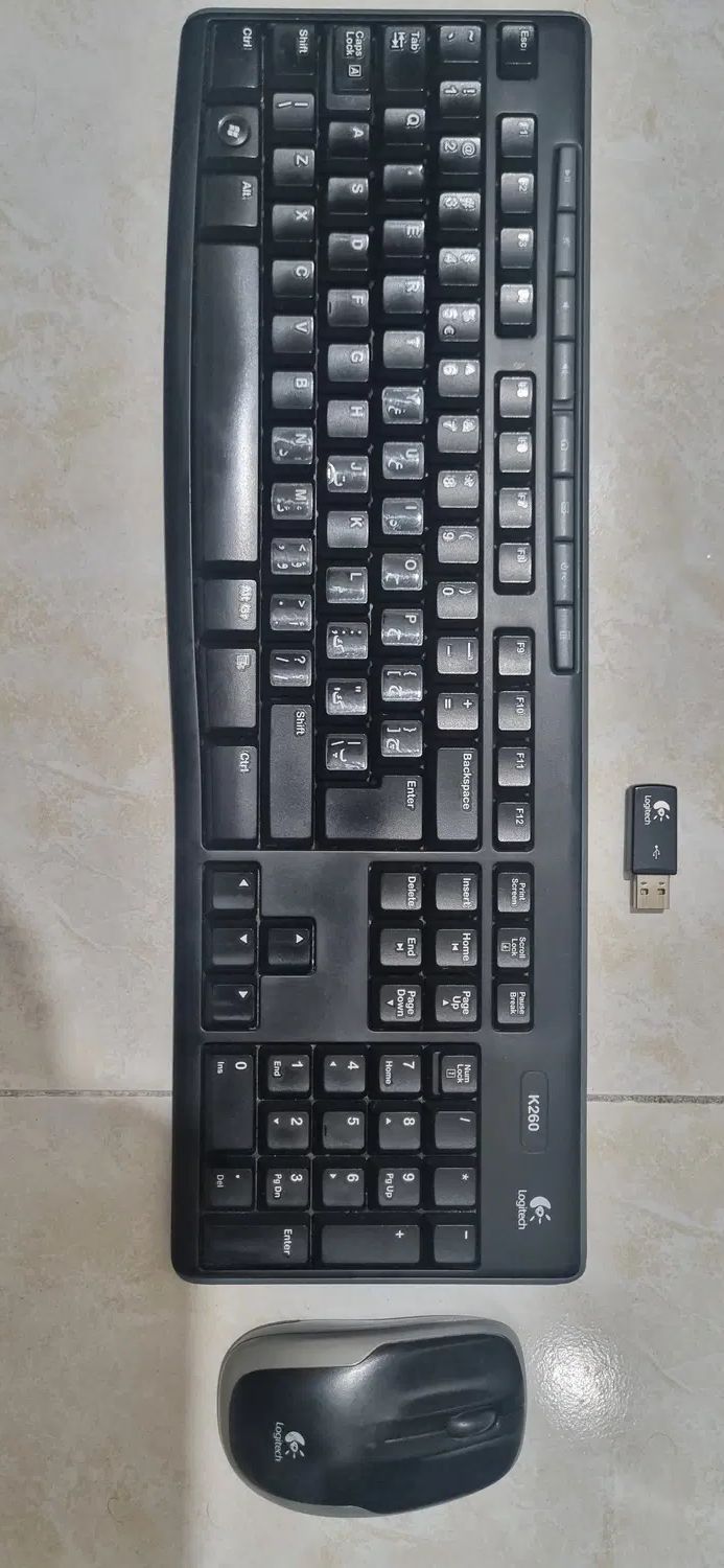 کیبورد و ماوس بیسیم لاجیتک k260 logitech|قطعات و لوازم جانبی رایانه|تهران, سلسبیل جنوبی|دیوار