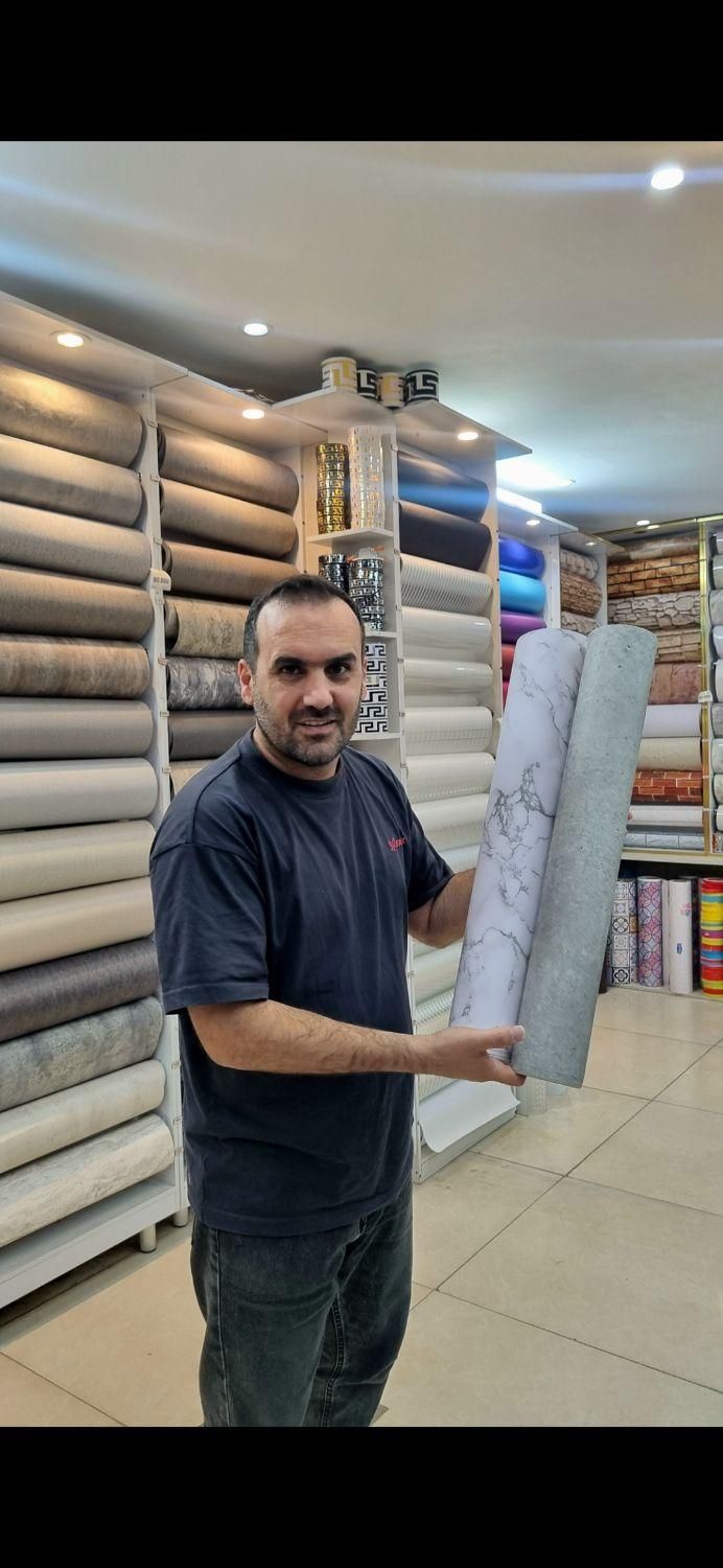 برچسب کابینت / روکش کابینت / استیکر دیواری|مصالح و تجهیزات ساختمان|کرج, شهرک بنفشه|دیوار