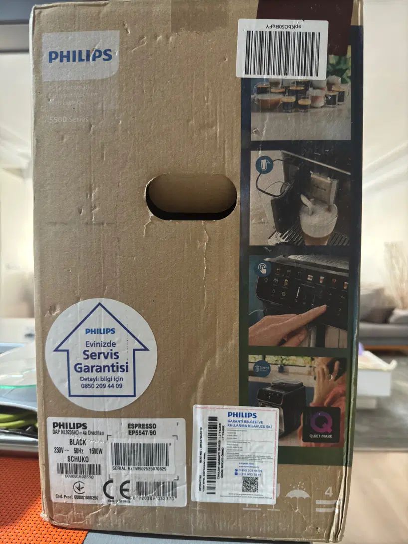 اسپرسوساز ‌اتوماتیک PhilipsEP5547/90 نو و اورجینال|سماور، چای‌ساز، قهوه‌ساز|تهران, سعادت‌آباد|دیوار