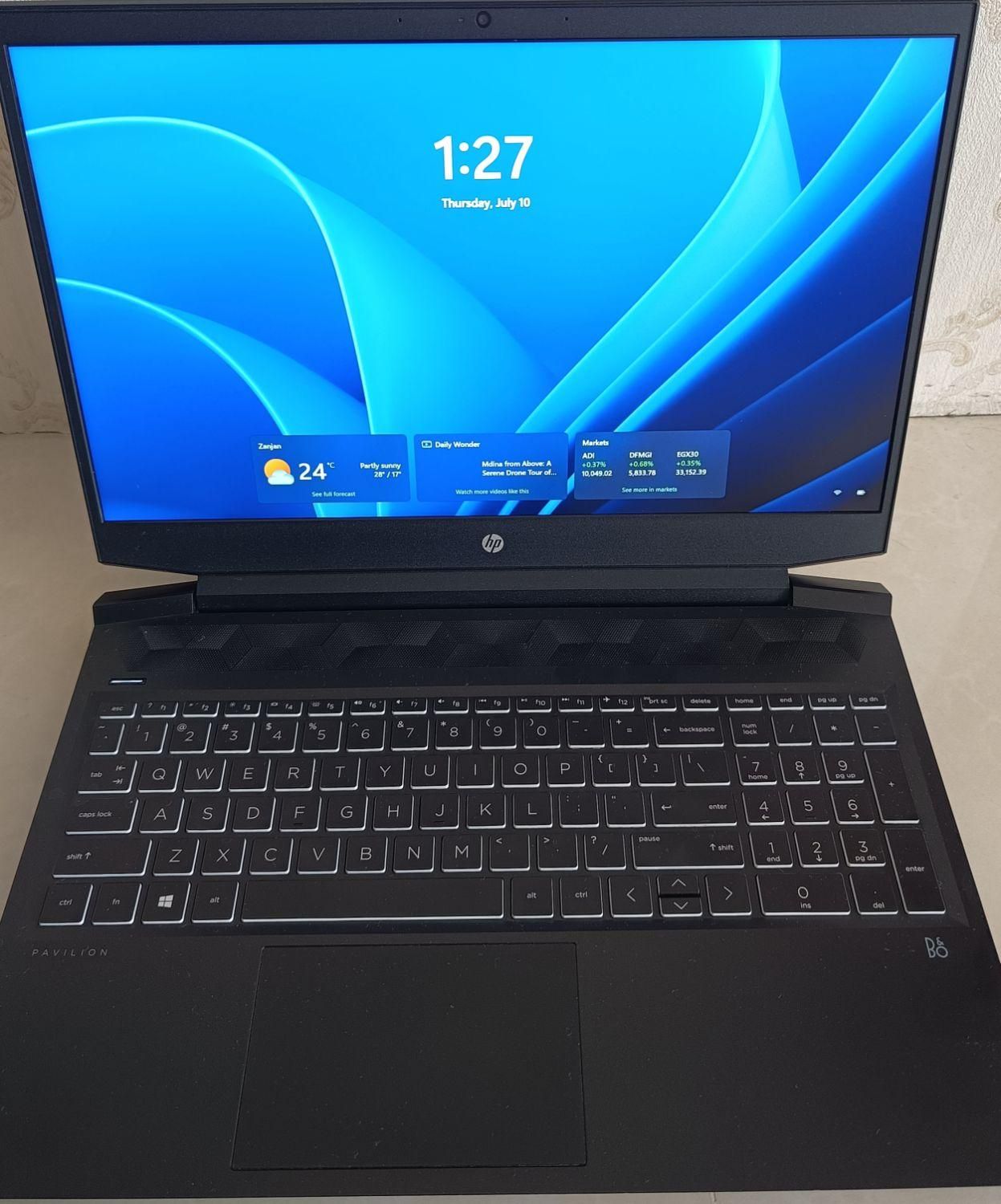 لپ تاپ قدرتمند HP pavilion gaming 16|رایانه همراه|زنجان, |دیوار