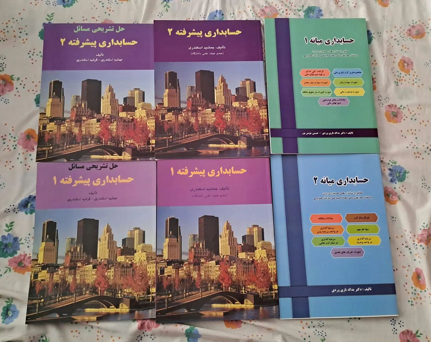 حسابداری پیشرفته و میانه|کتاب و مجله آموزشی|تهران, فلسطین (میدان انقلاب)|دیوار
