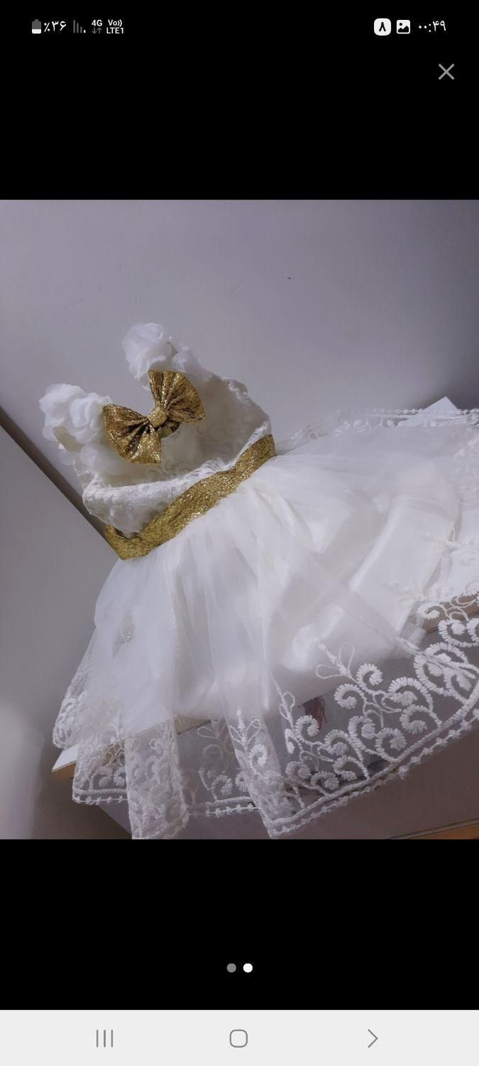 لباس عروس بچگانه|کفش و لباس بچه|دزفول, |دیوار