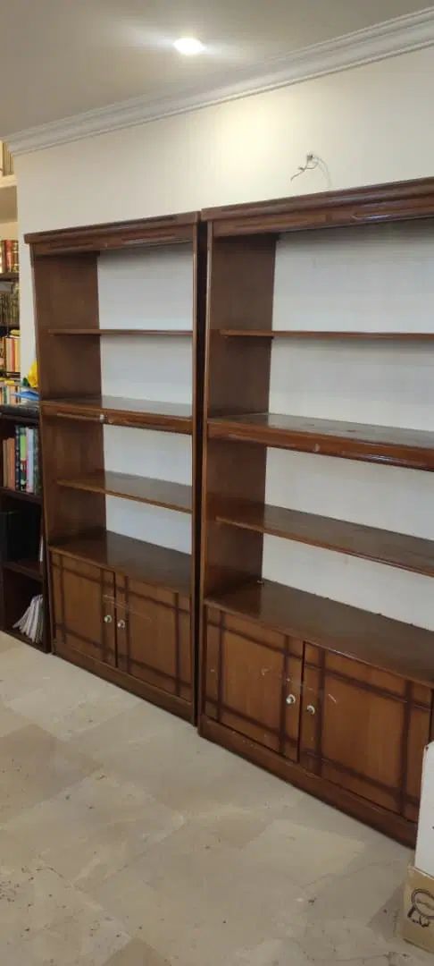 کتابخانه|کتابخانه، شلف، قفسه‌های دیواری|تهران, شهرک پرواز|دیوار