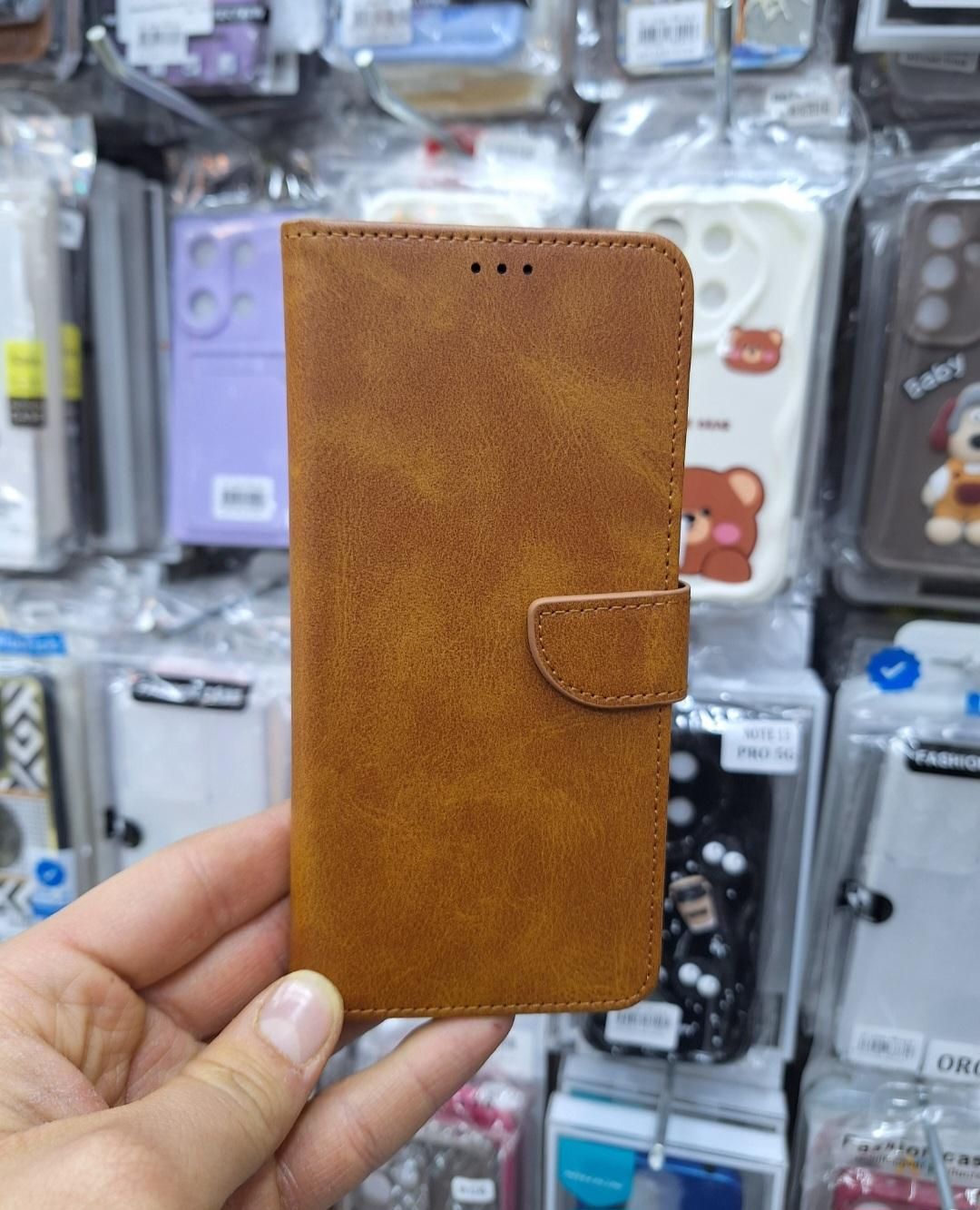 قاب و گارد کیفی لبتابی چرمی|لوازم جانبی موبایل و تبلت|قم, باسکول|دیوار