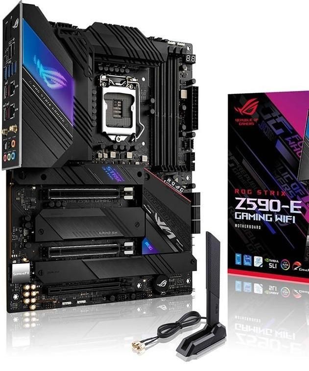Rog Z590E Gaming Wifi و Intel Core i9 11900K|قطعات و لوازم جانبی رایانه|تهران, شهرک آزادی|دیوار