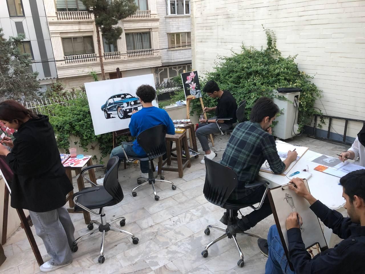 آموزش نقاشی تمامی سبک ها برای کودک و بزرگسال|خدمات آموزشی|مشهد, آزادشهر|دیوار