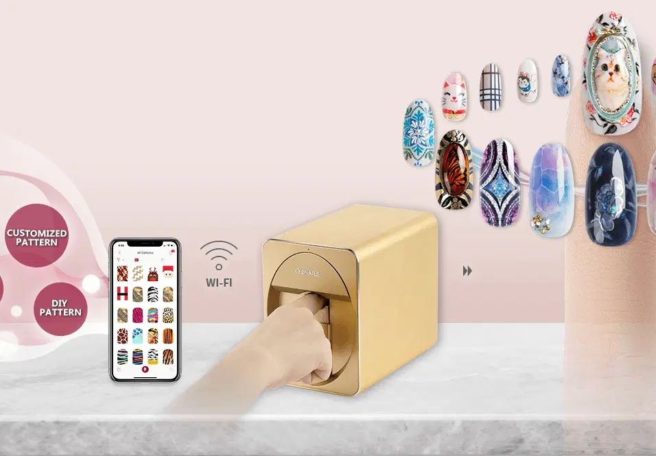 پرینتر ناخن O2NAILS مدل V11|آرایشگاه و سالن‌های زیبایی|اصفهان, سپاهان‌شهر|دیوار