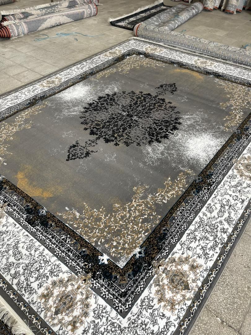 ۱۰ تخته ۶ متری فیلی طوسی فرش|فرش|اصفهان, دوطفلان|دیوار