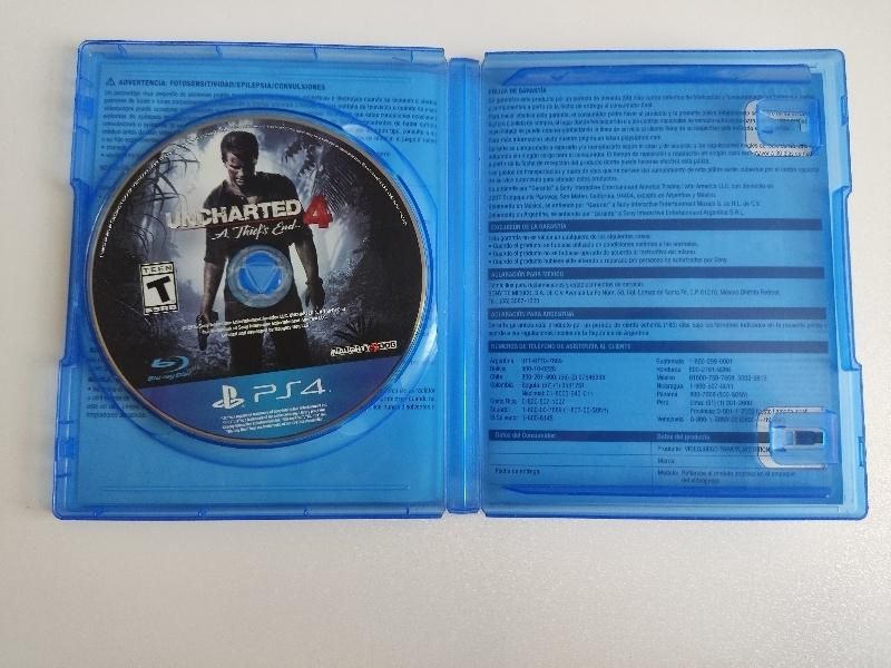 دیسک بازی آنچارتد ۴ برای ps4|کنسول، بازی ویدئویی و آنلاین|شاهین‌شهر, فردوسی|دیوار