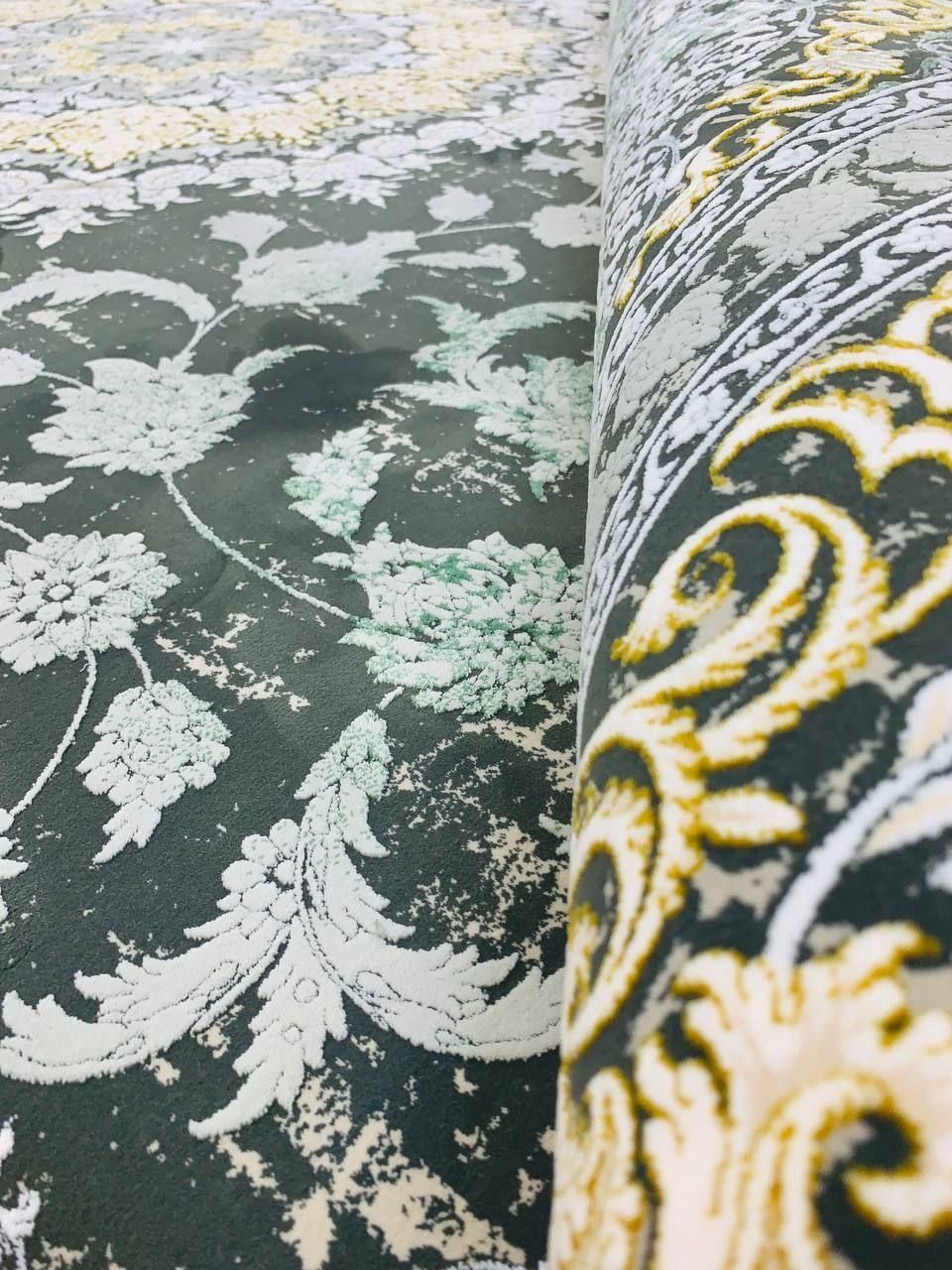 کارن دلفیتی سبز وینتج|فرش|یزد, |دیوار