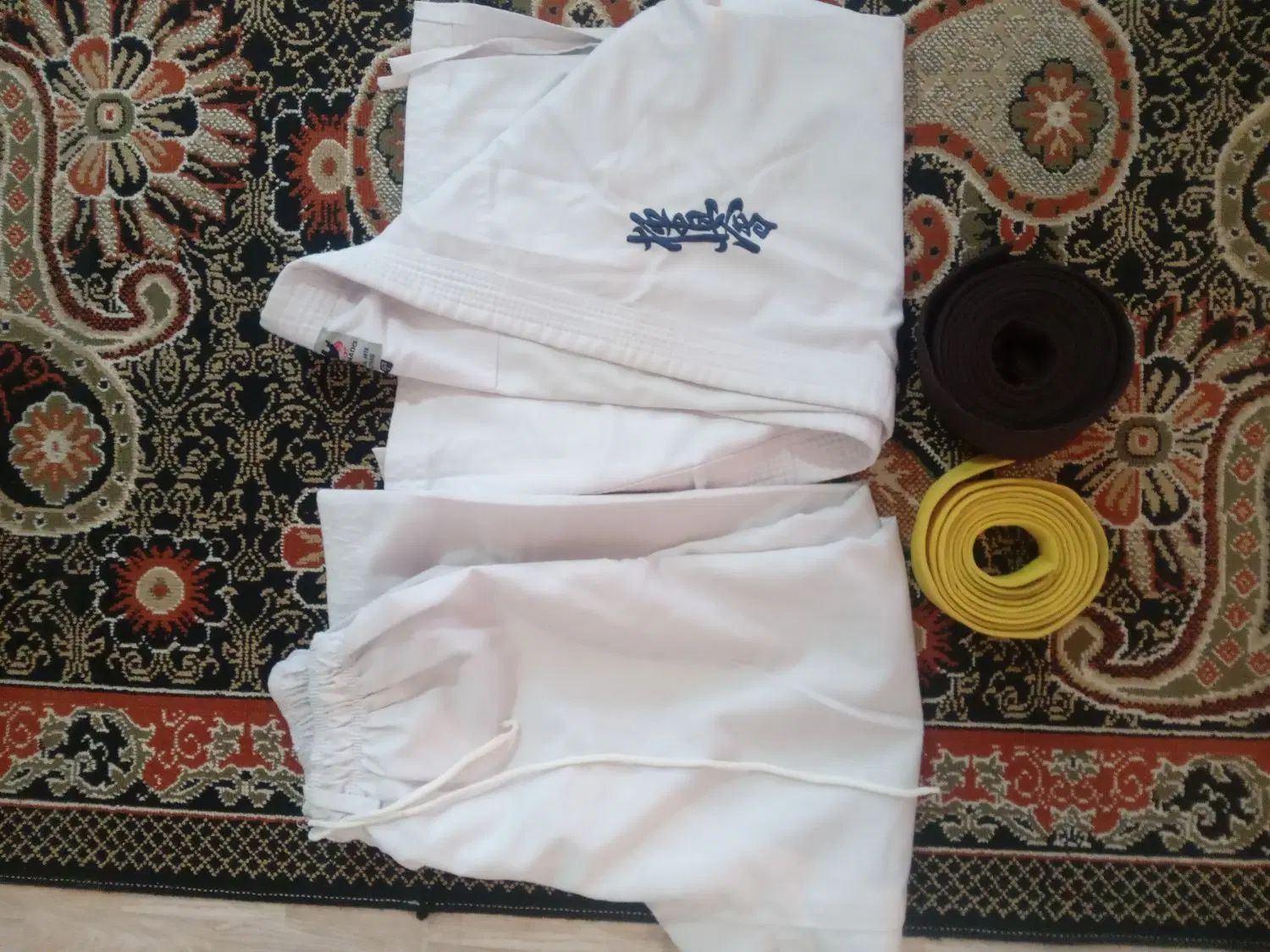 لباس کیو کوشین کاراته مارک تورنادو سایز لارج|لباس|اردبیل, |دیوار